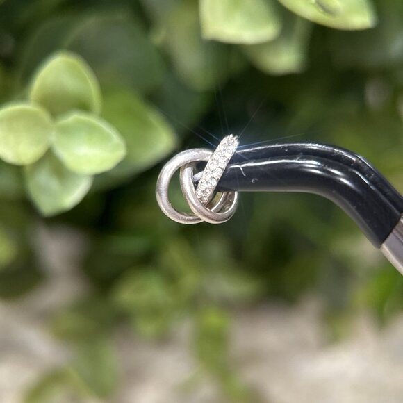 Chamilia 925 Cz Interlocking Charm - Picture 2 of 4